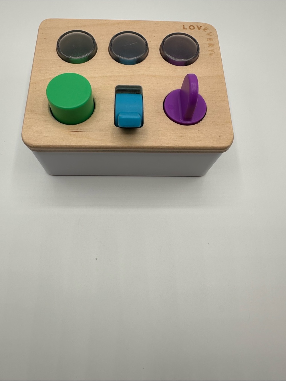 Lovevery Sensory Switchboard (The Thinker Play Kit, Months 11-12) Montessori - Picture 2 of 2